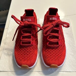 NOBULL Women’s All Day Knit Red Sneakers